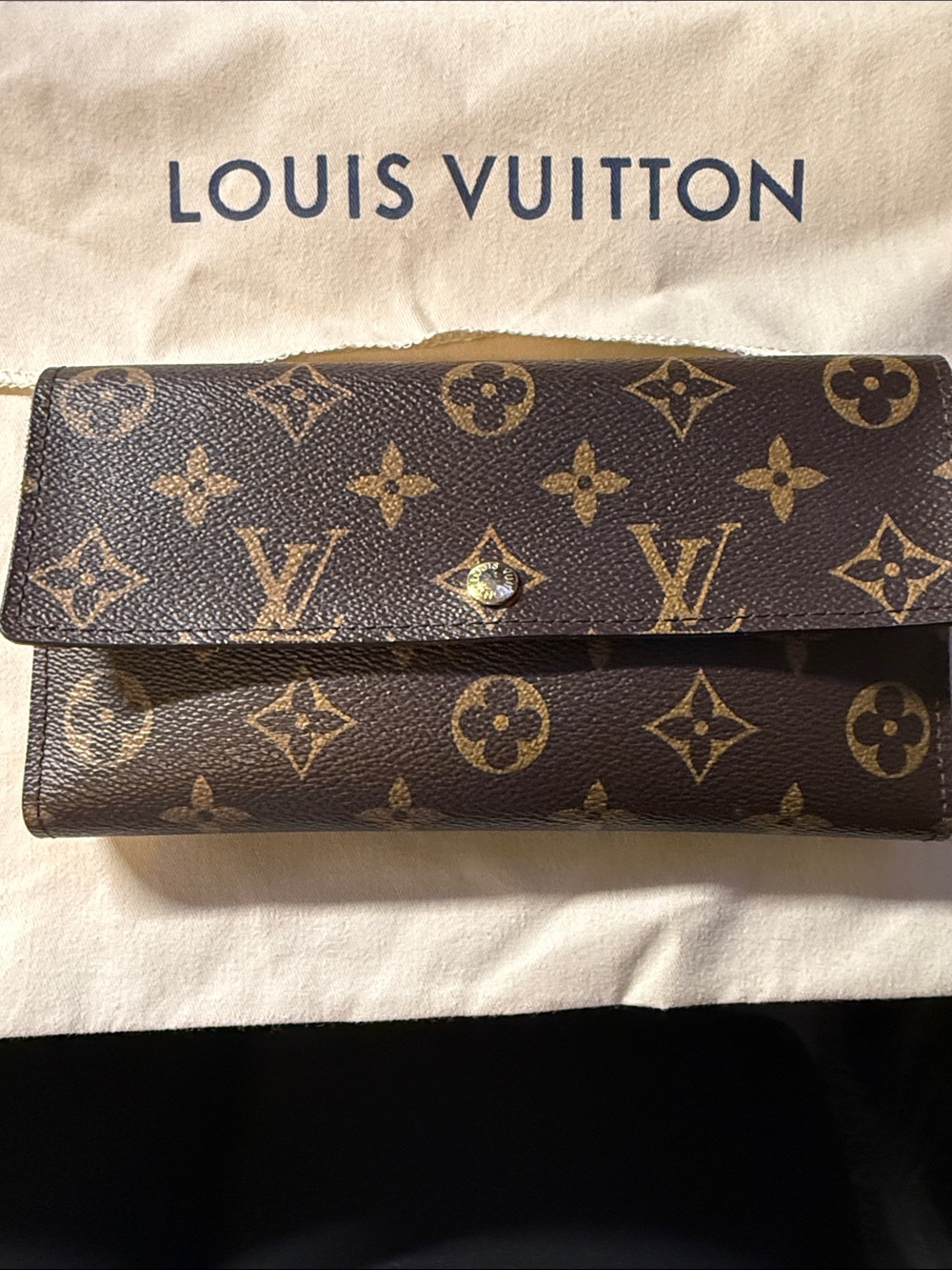 Louis Vuitton Monogram Vintage Sarah Wallet
